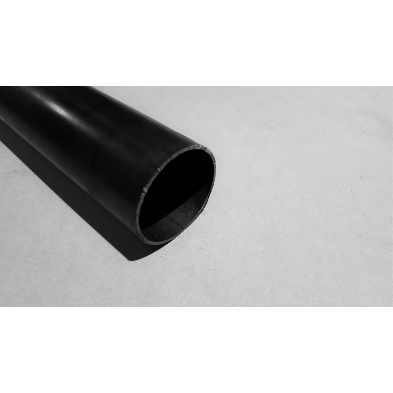 Tube rond Acier soudé noir Construction Ø 33,7 x 2,65 mm à la découpe